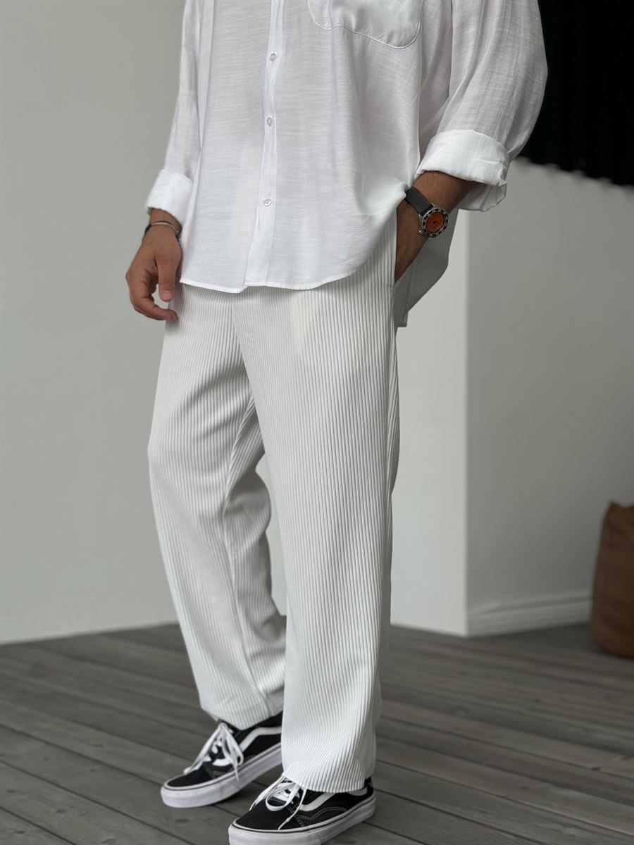 Pantalon Comfy plissé