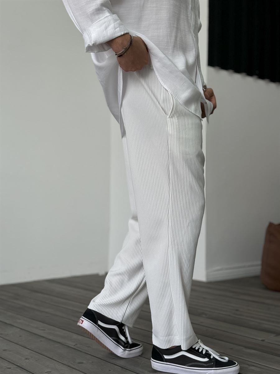 Pantalon Comfy plissé