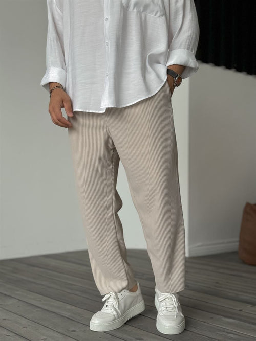 Pantalon Comfy plissé