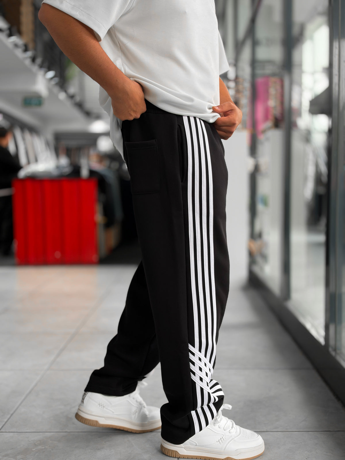 PANTALON STRIPE BAGGY