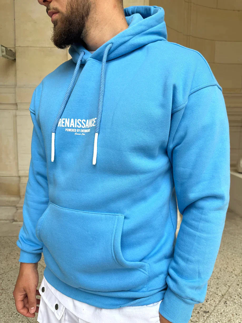 HOODIE RENAISSANCE BLEU