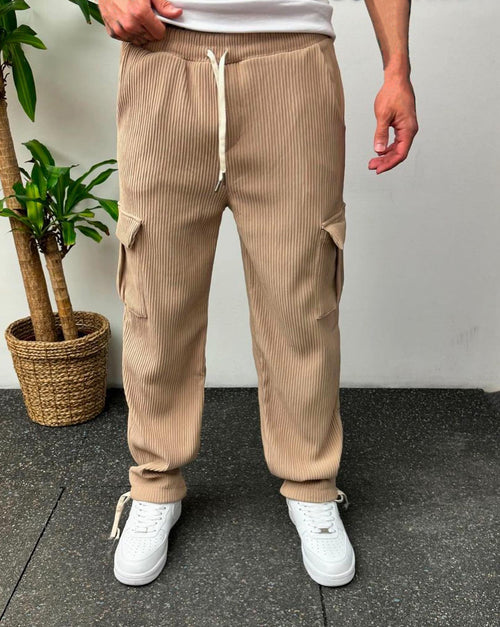 Pantalon Cargo plissé