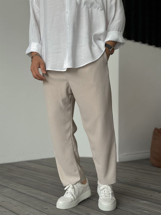Pantalon Comfy plissé