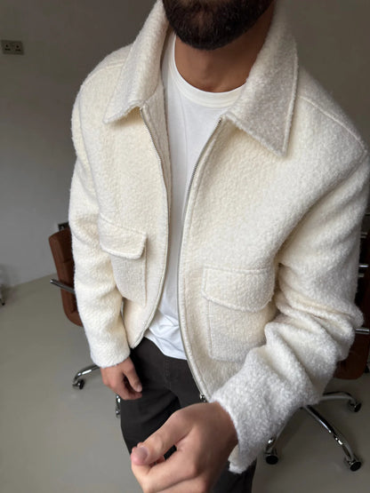 BOMBER BOUCLE