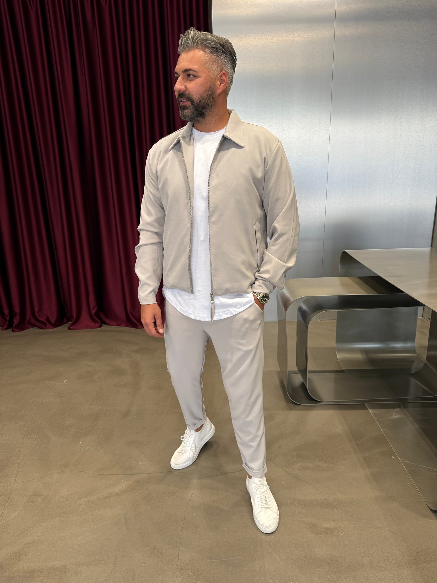 ENSEMBLE 2 PIÈCES VESTE + PANTALON