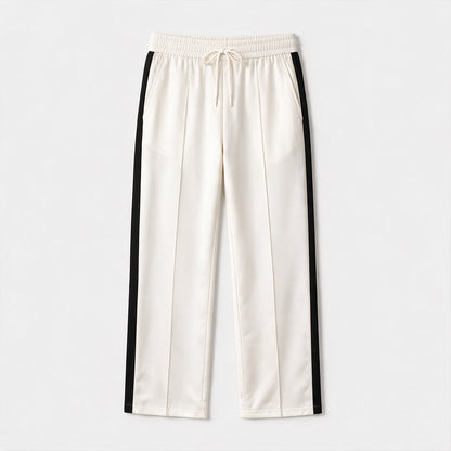 JOGGER RAYURE BLANC