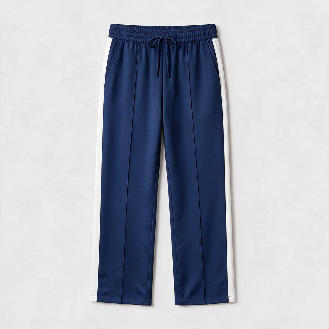 JOGGER RAYURE BLEU